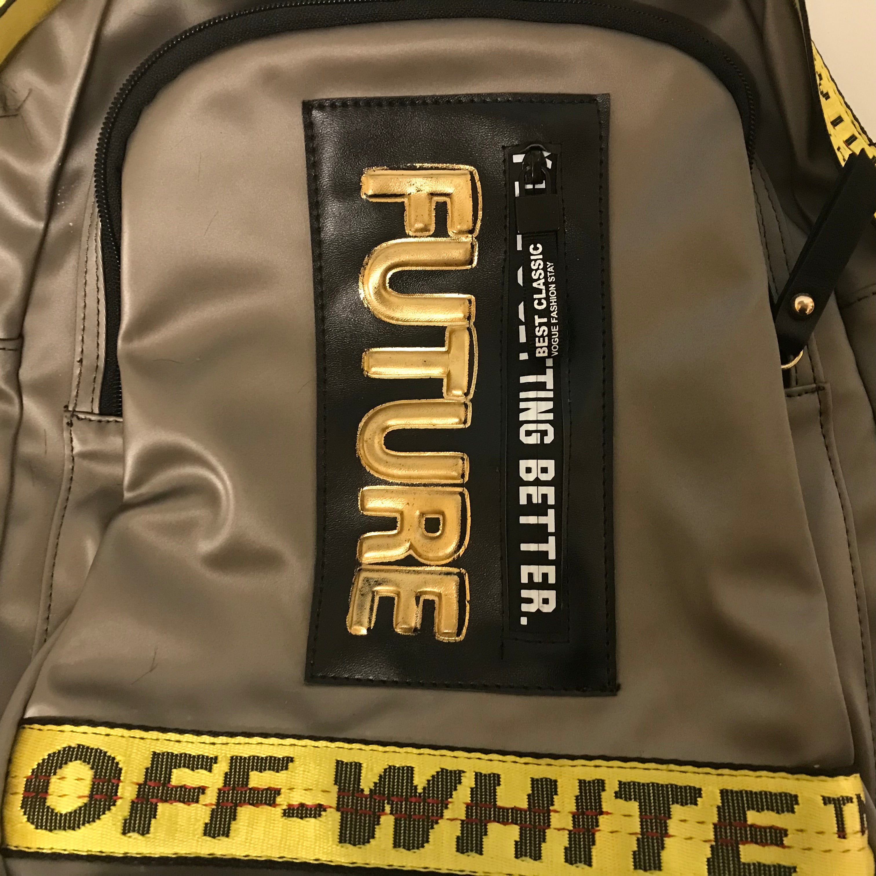 Off white store school bag