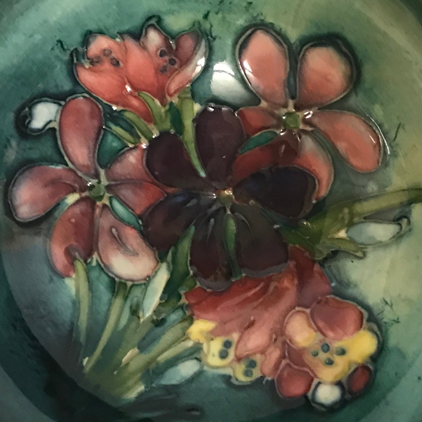 William Morecroft Floral Dish