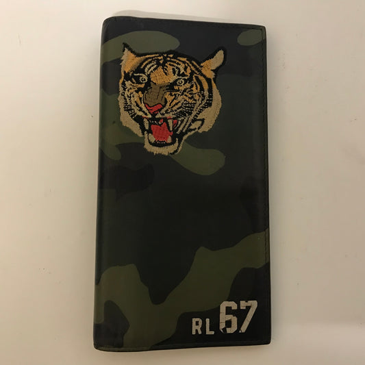 Ralph Lauren 67 Tiger Embroidered Wallet